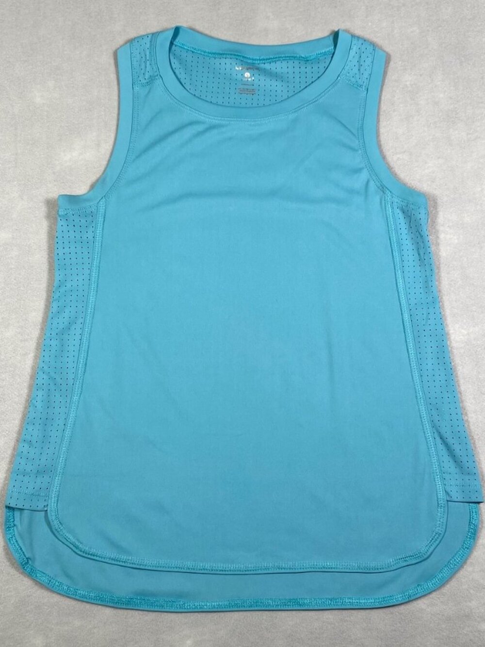 Layer 8 Scoop Neck Sleeveless Athletic Tank Top Workout Activewear Womens Size S